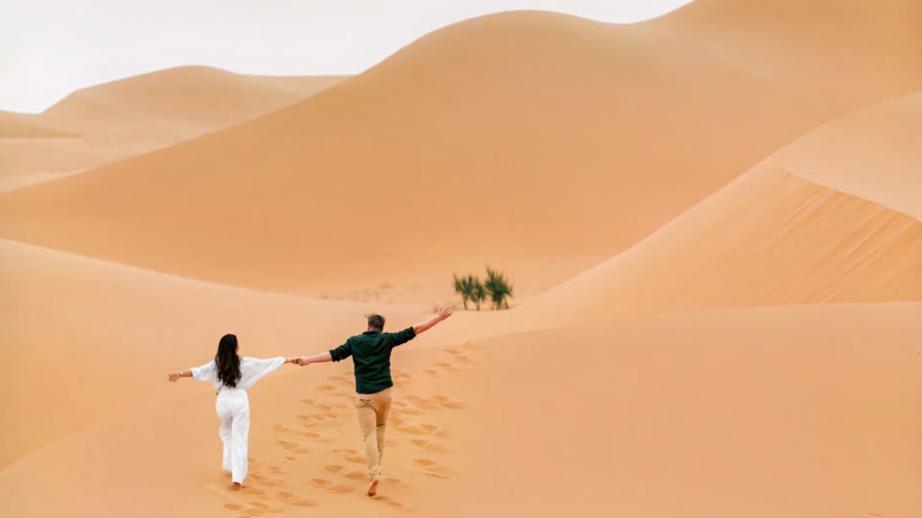 Noche en el desierto Marrakech