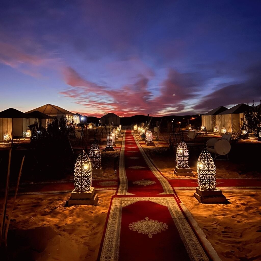 Temperatura Desierto Merzouga Noche